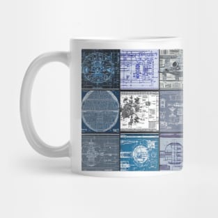 Specially created blueprints Mug